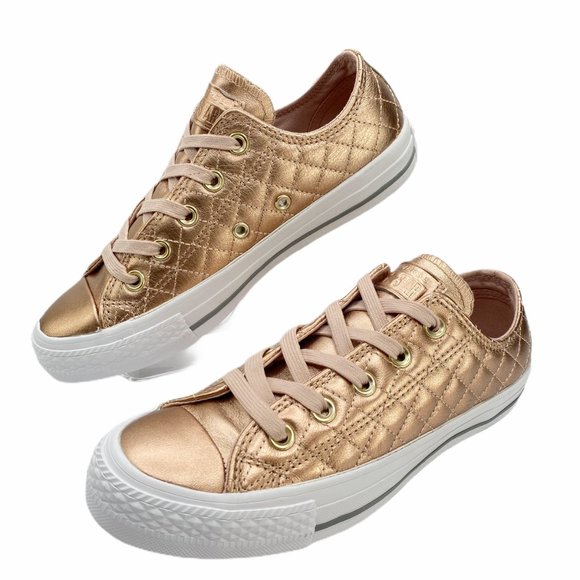 rose gold converse size 4